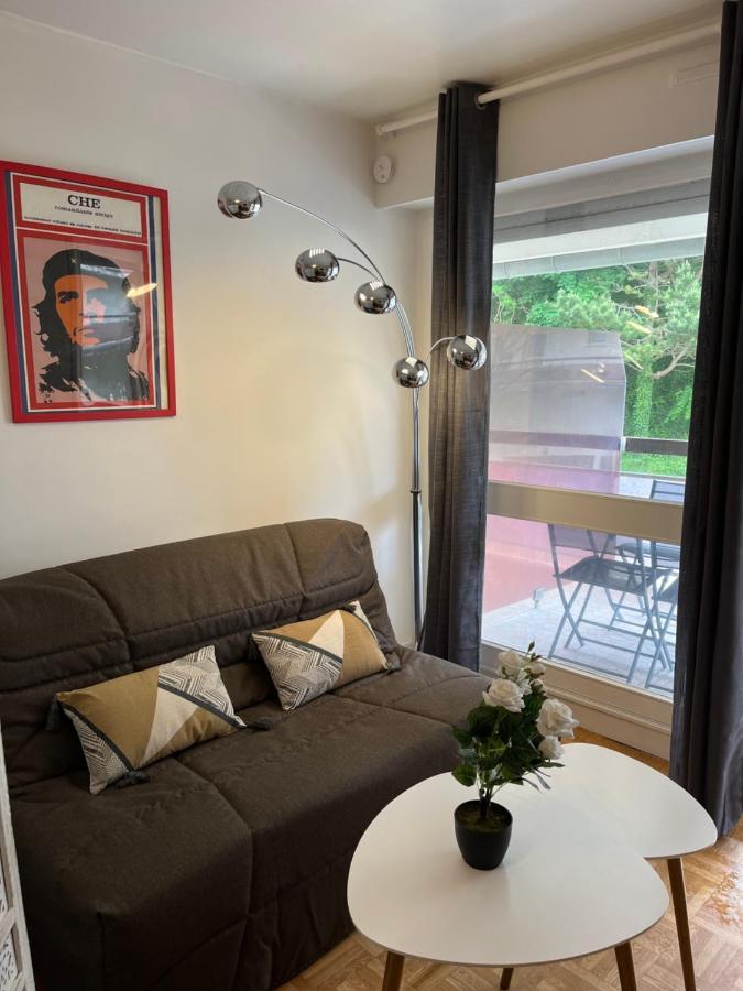 Hauteurs De Trouville - Studio Avec Terrasse Au Calme Exterior foto